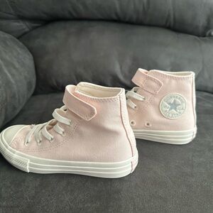 Converse Pink High-Top Sneakers Canvas